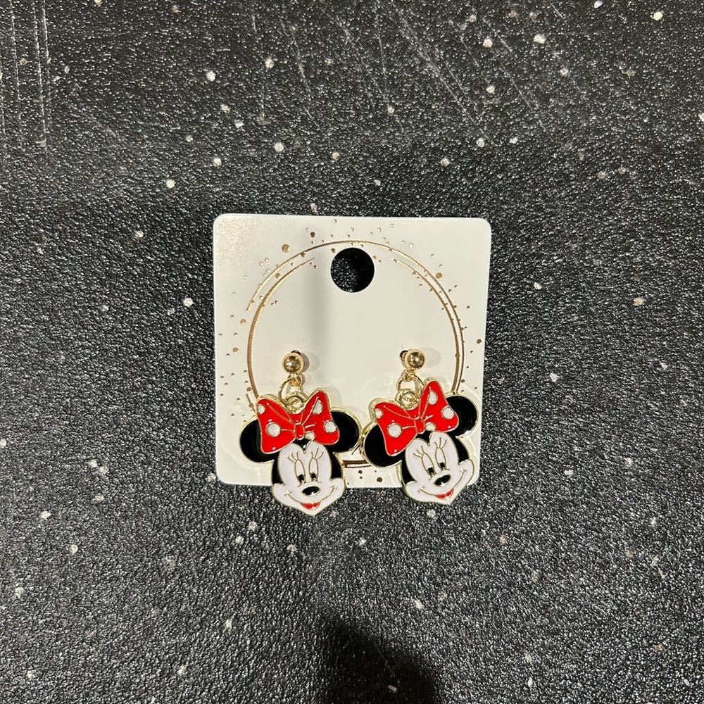 Minnie Mouse earrings
